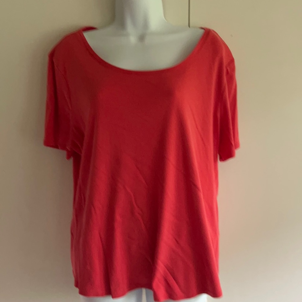 Chico’s size 3- coral color. Ultimate T